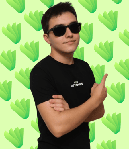 Portretul lui Cristian, creatorul proiectelor Swift Page Studio