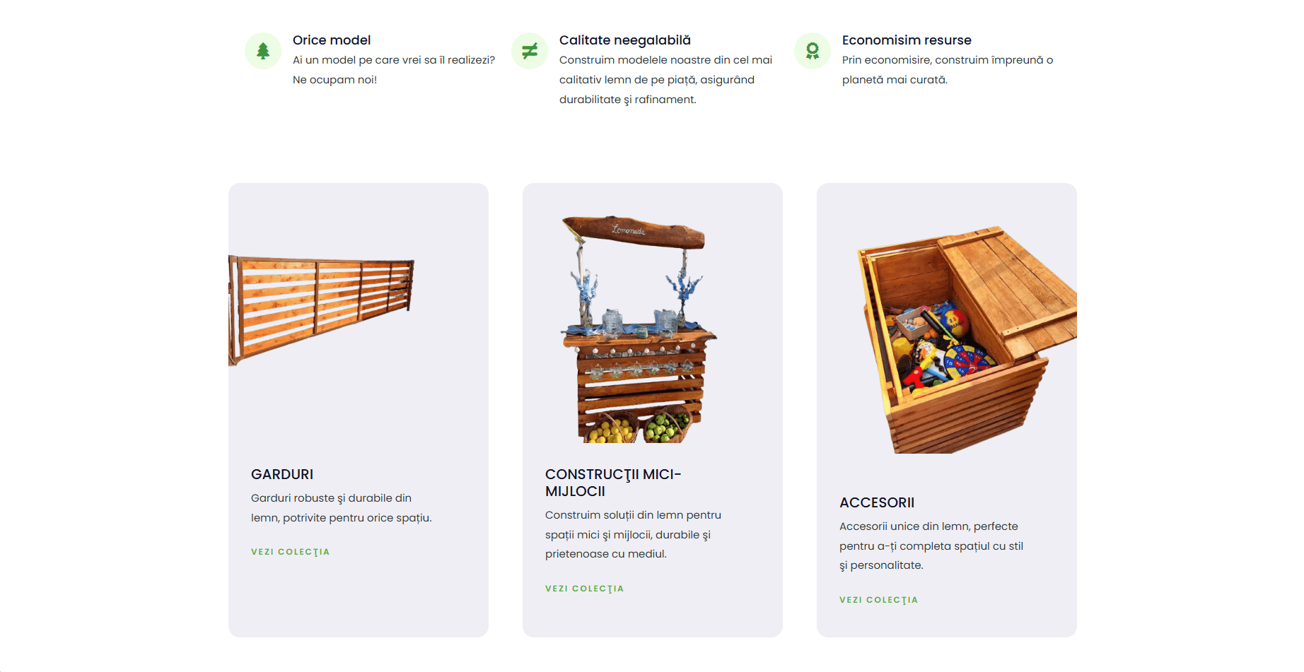Proiect de dezvoltare web – interfață curată și responsive