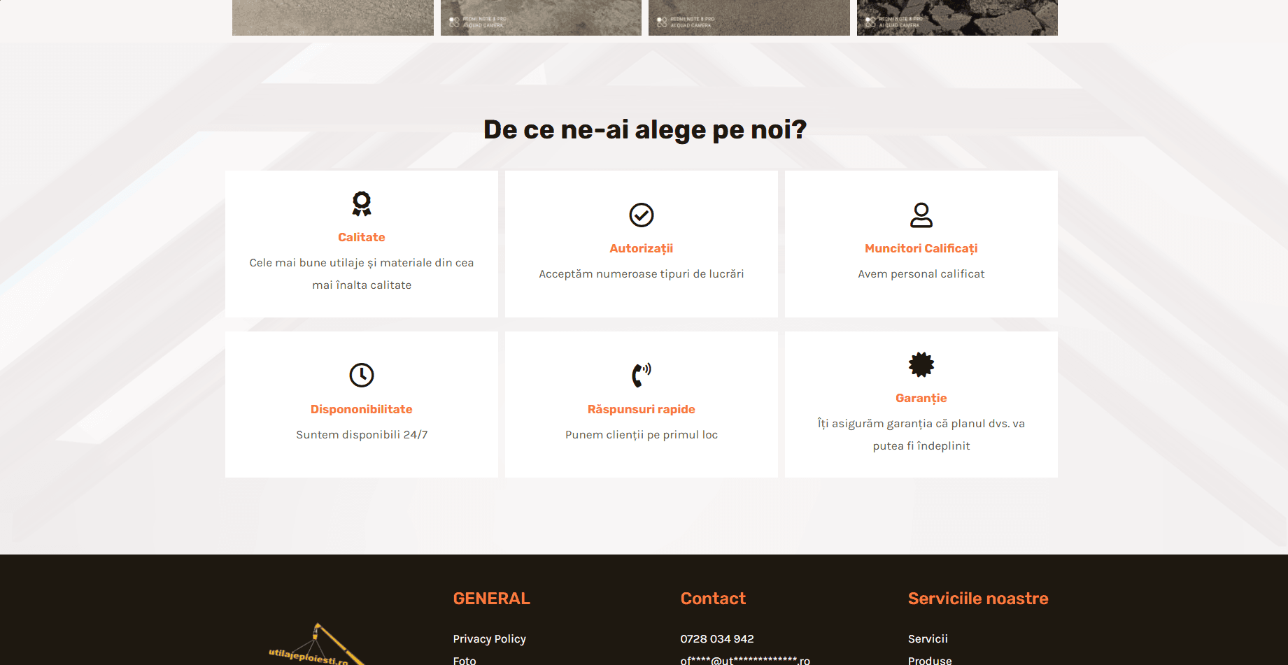 Optimizare SEO și design profesional – imagine din portofoliu