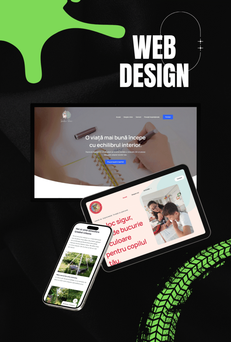 dezvoltare website